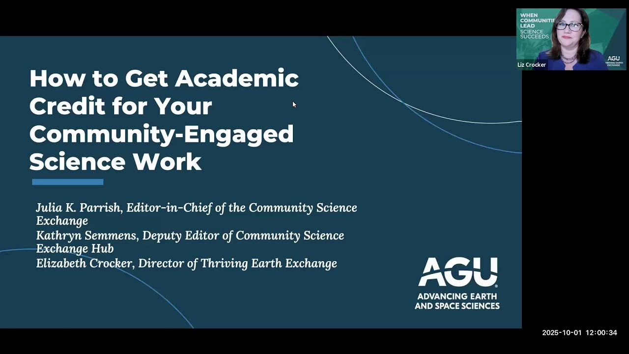 How to Get Academic Credit for Your Community-Engaged Science Work