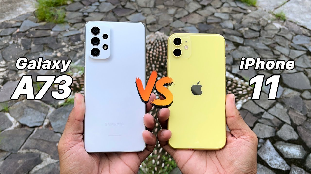 Mending iPhone⁉️ Tes Kamera Galaxy A73 vs iPhone 11