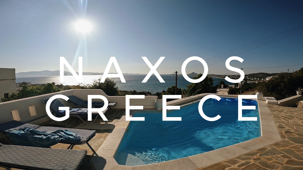 Naxos Town Greece.  4K drive + walkthrough of this lesser known greek island. #greekislands
