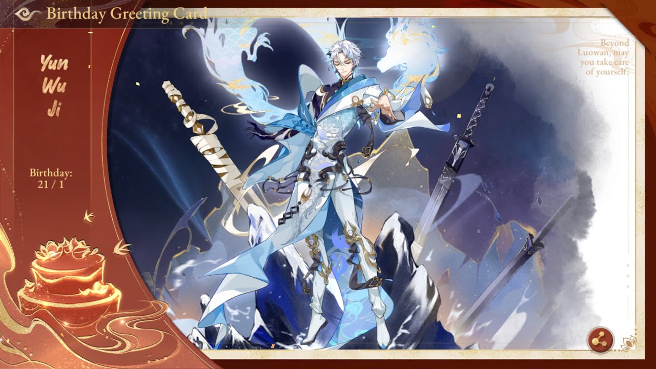 [The Moonlit Oath] Yun Wuji Birthday Celebration: Unfettered
