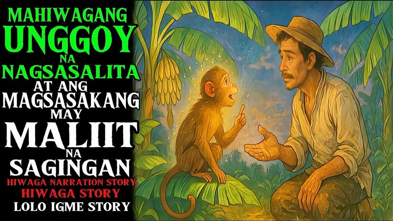 MAHIWAGANG UNGGOY NA NAGSASALITA AT ANG MAGSASAKANG MAY MALIIT NA SAGINGAN | True Story