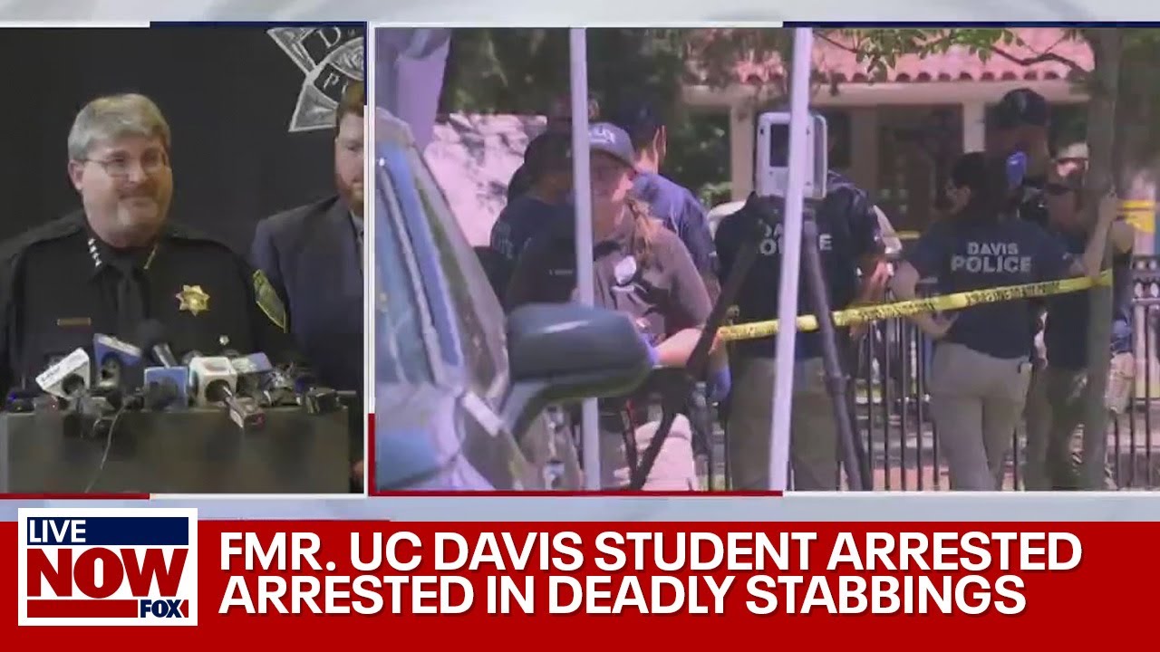 UC Davis student arrested in connection with deadly stabbings | LiveNOW from FOX