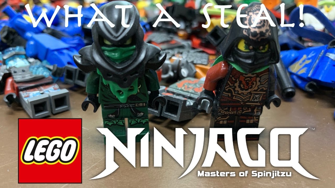 INSANE $70 Score! LEGO NINJAGO Mystery Minifigures | LEGO Investing | Thrift Store Haul