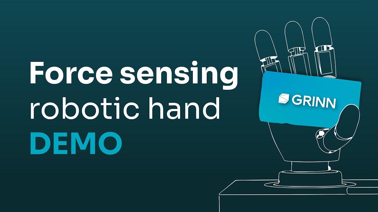 Force-Sensing Robotic Hand | Demo Powered by the Grinn AstraSOM-1680