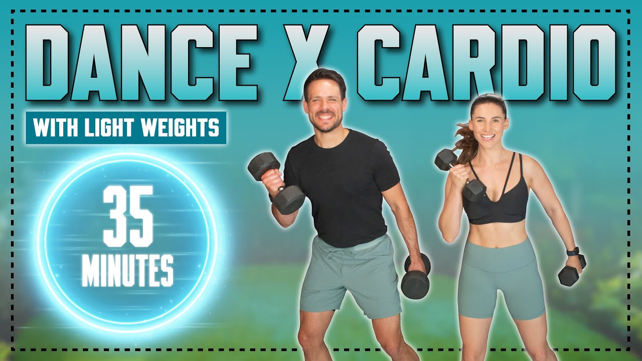 Dance Workout with Light Weights // 35 Minutes