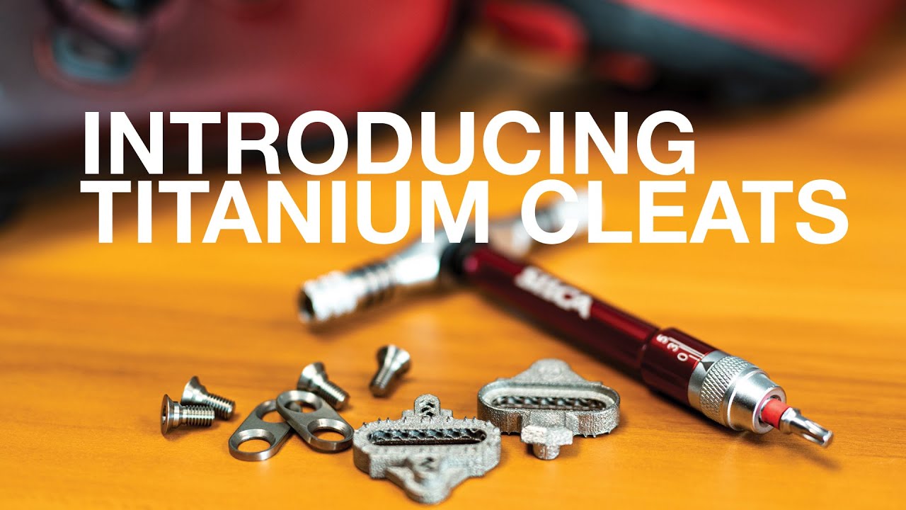 Titanium MTB Cleats: NEW Product Announcement from our 3D Printers
