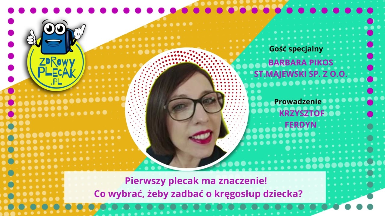 Jaki plecak do szkoły❓🎒 Barbara Pikos o trendach i zdrowym kręgosłupie dzieci.