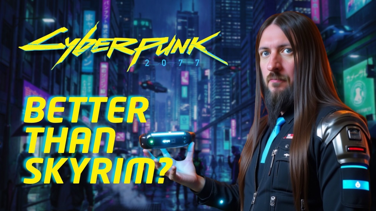 METALHEAD dad tries CYBERPUNK 2077 for the FIRST TIME! - Part 1