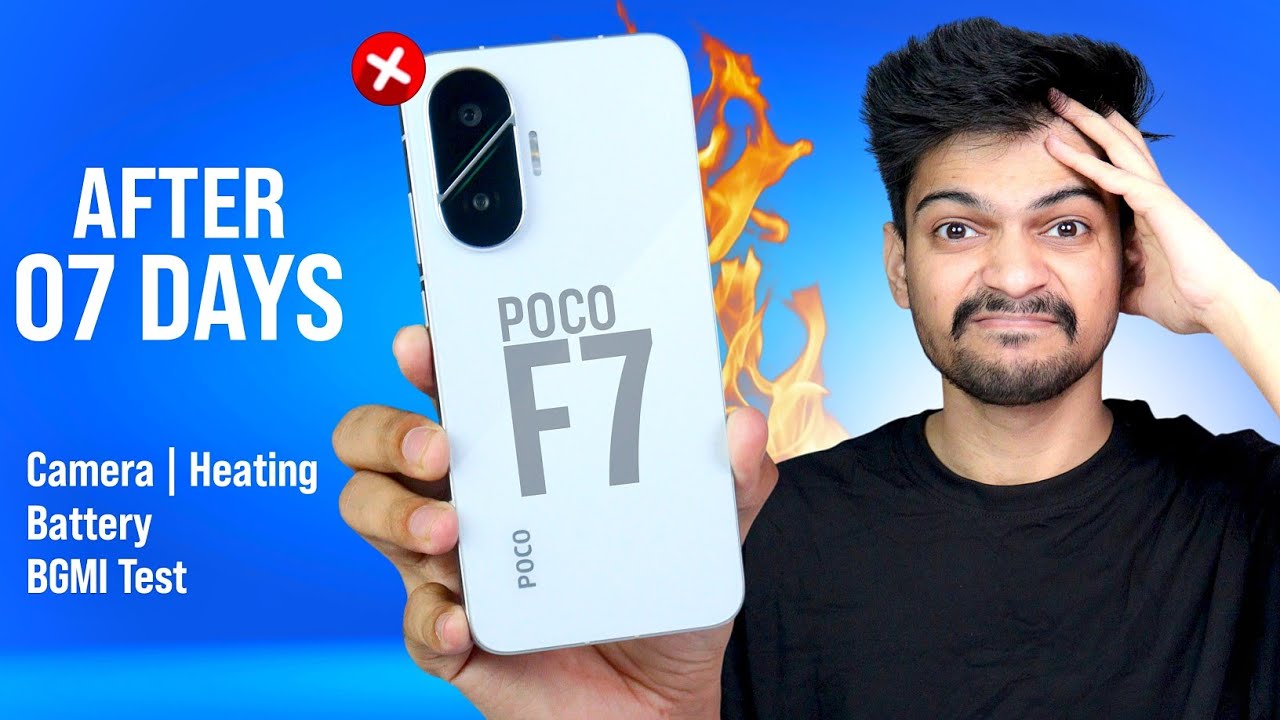 Poco F7 After 7 Days | Heating Issue Exposed | Camera & Gaming Test 🔥