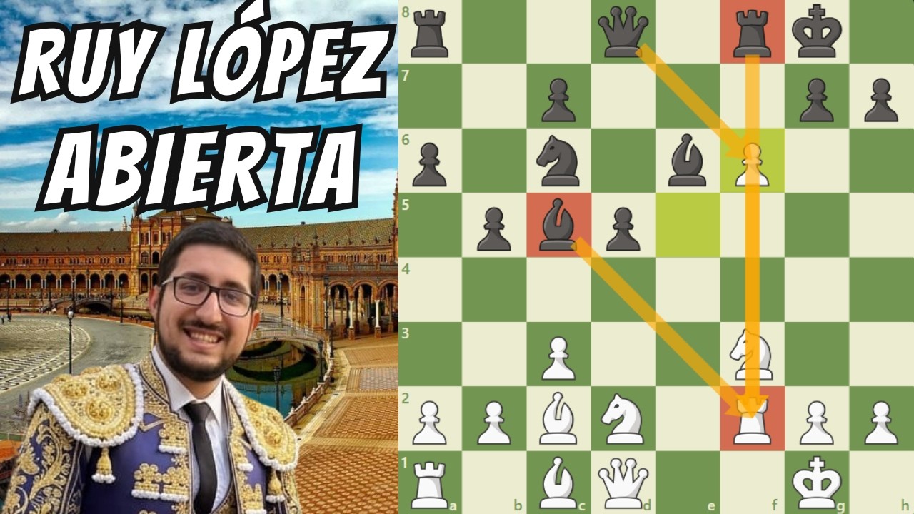 Apertura Española, parte 8, Defensa Morphy Abierta!