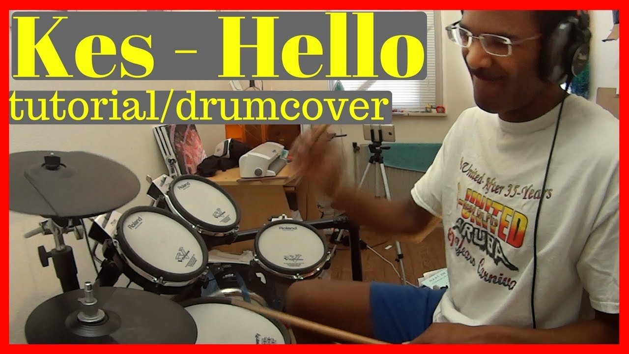 Kes Hello (drum cover) - how to drum soca