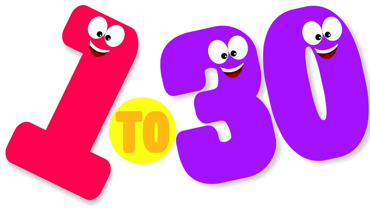 One To Thirty Number Song | Number Song