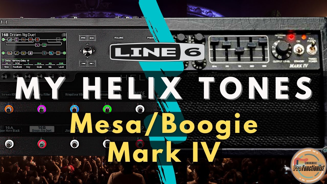 My Helix Tones - Mesa Boogie Mark 4 (Cali IV)