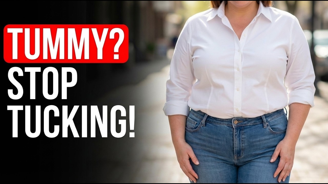 STOP Tucking in Your Shirts: 5 Mistakes That CHEAPEN Your Look If You Have a Tummy