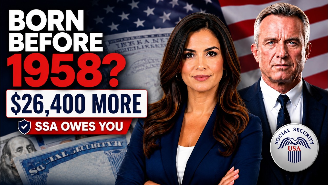 BORN BEFORE 1958 📌? The SSA Owes You $26,400 More &mdash; Most Seniors Never Claimed It