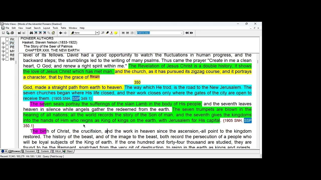 GMT20260112 Summary and Comments on SSP Chapter 23 The New Earth