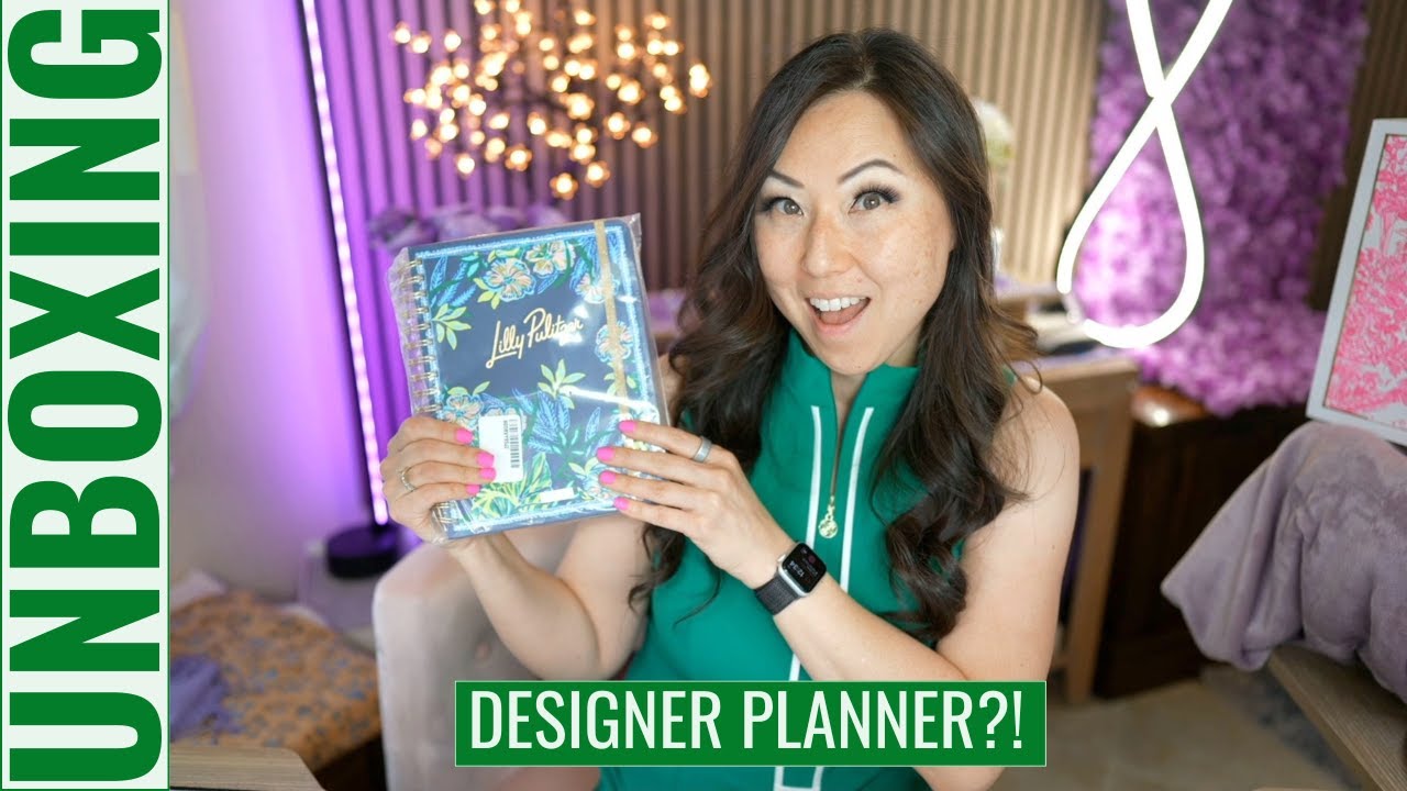 2025 Lilly Pulitzer Planner Review & Unboxing | Affordable $29 Designer Agenda Palm Beach Fashion