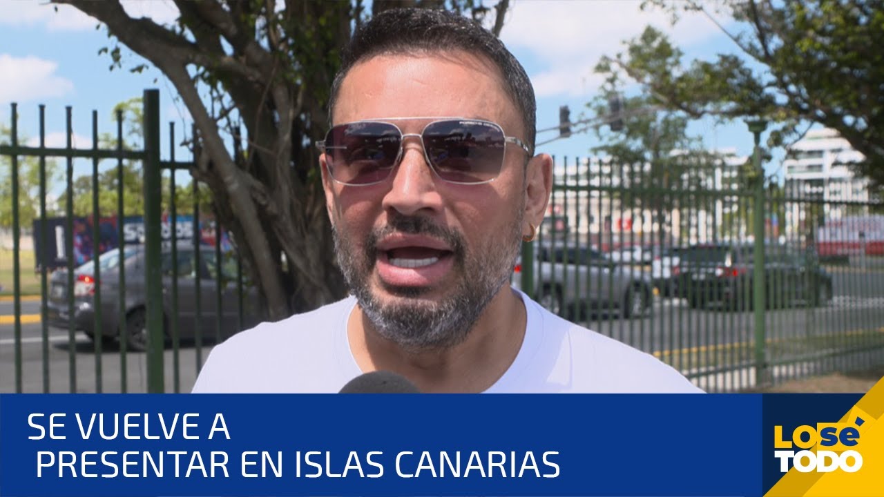 MANNY MANUEL CONFIESA QUE CREYÓ QUE EL PÚBLICO DE ISLAS CANARIAS LE GRITARÍA Y NO RECIBIRÍA