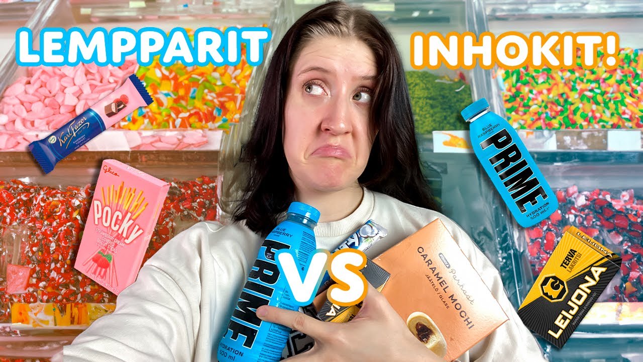 SEURAAJIEN LEMPPARIT JA INHOKIT🍬🍿 | Cessun Testaukset