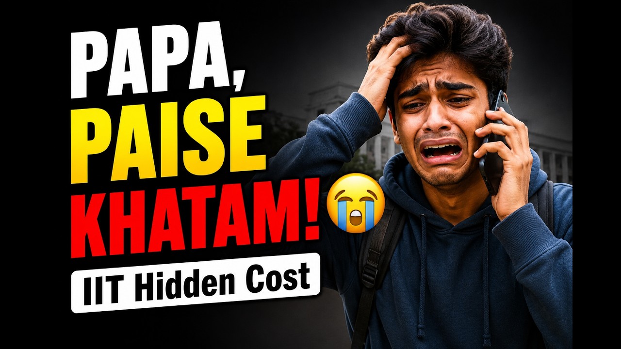 Your IIT Education Loan Is NOT Enough! 😱 Real Cost of IIT in 2026 (₹17+ Lakh?)