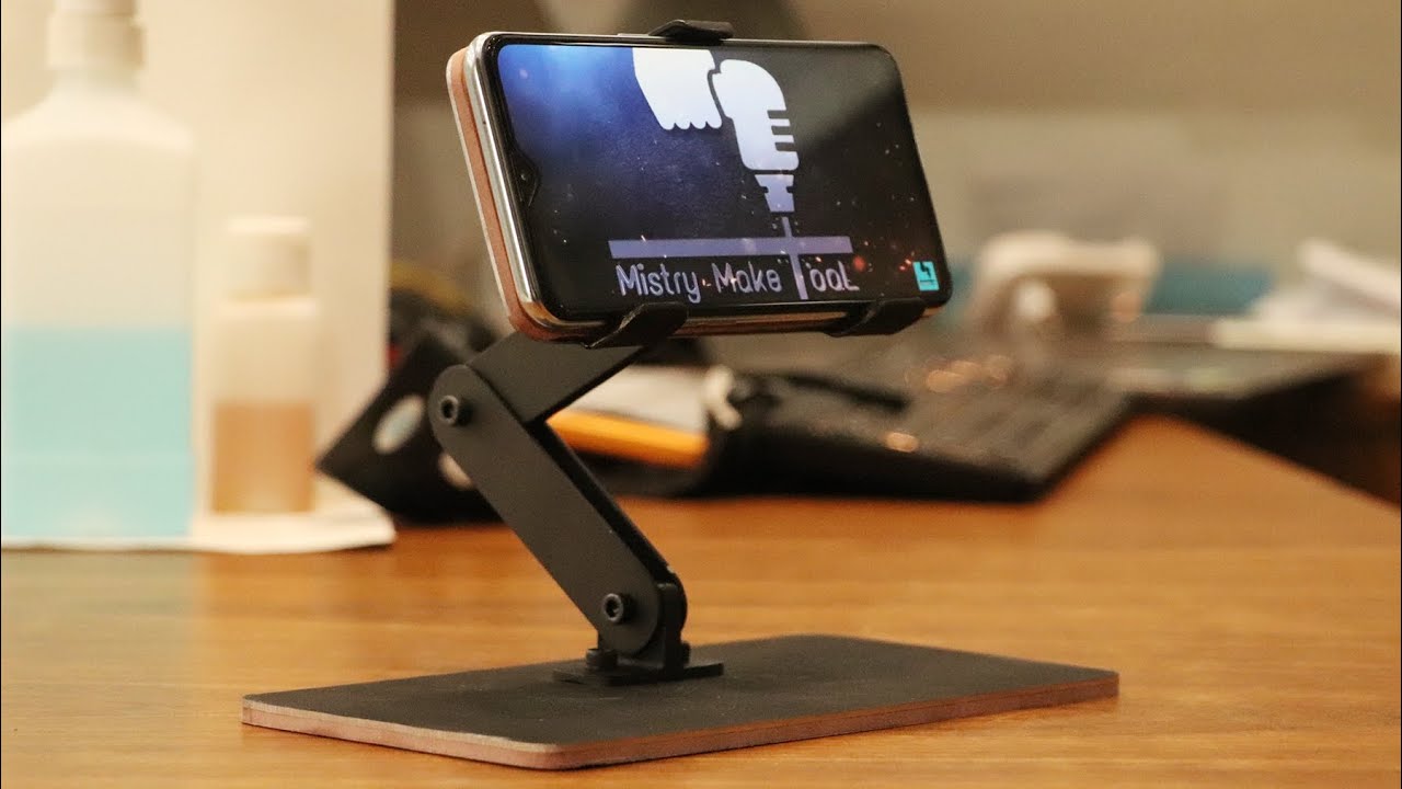 Make A Foldable Mobile Stand || DIY Mobile Holder