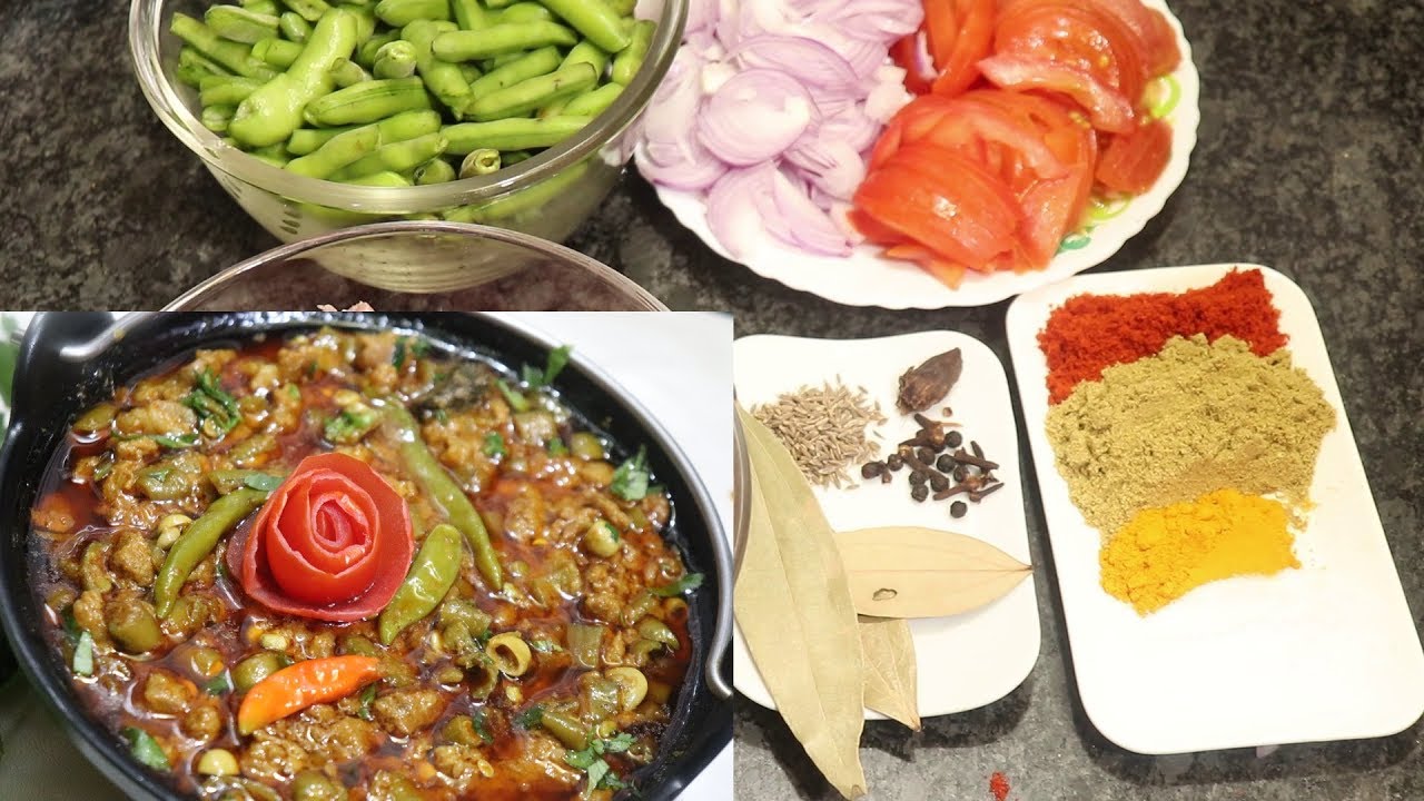 Fava Beans & Mince Recipe | Bakla Keema Recipe | Bakla ki phali Keema
