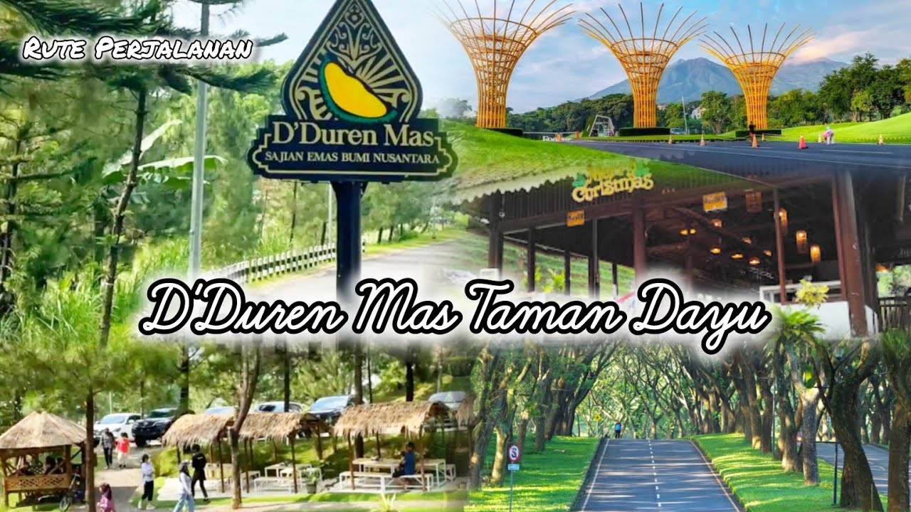 Rute Perjalanan Menuju Duren Mas Cafe Taman Dayu Pandaan