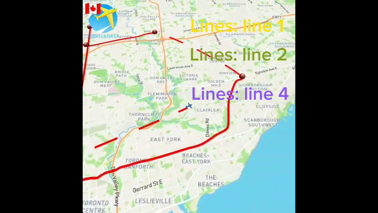I tried to recreate the entire ttc subway map  #shorts #fyp #ttc