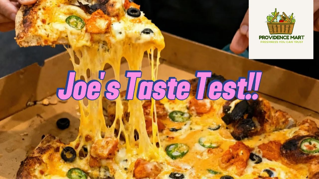 JOE'S CUSTOM PIZZA TASTE TEST AT PROVIDENCE MAKET IN LIVINGSTON, TX