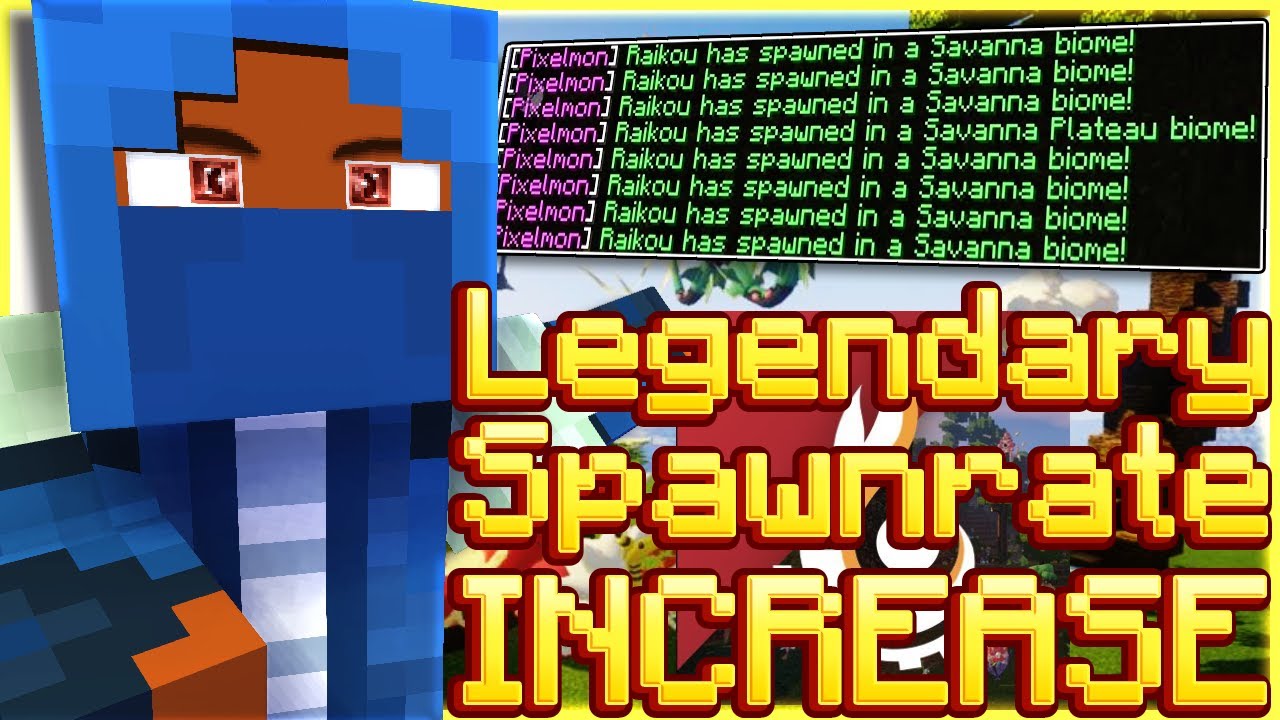 How To INCREASE Legendary Spawn Rate For Pixelmon REFORGED! (2025)
