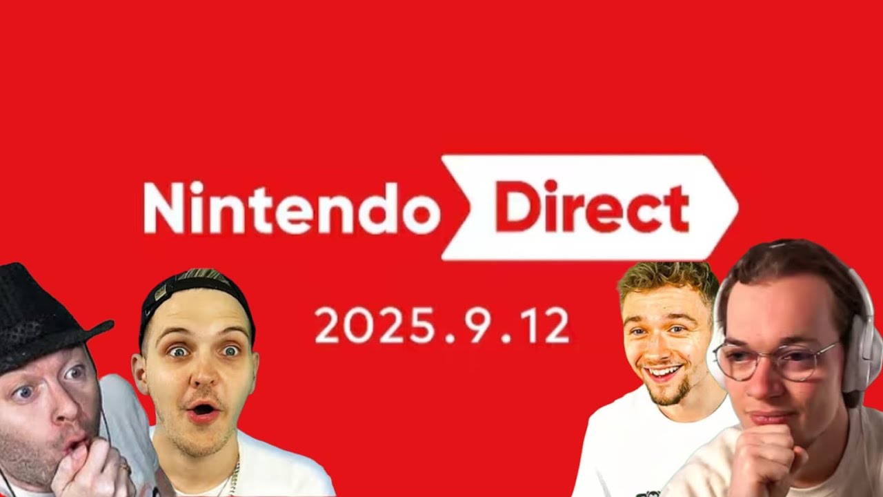 Nintendo Direct Kompilation mit @Schneile @Huebi @DävidMitÄ und @Domtendo