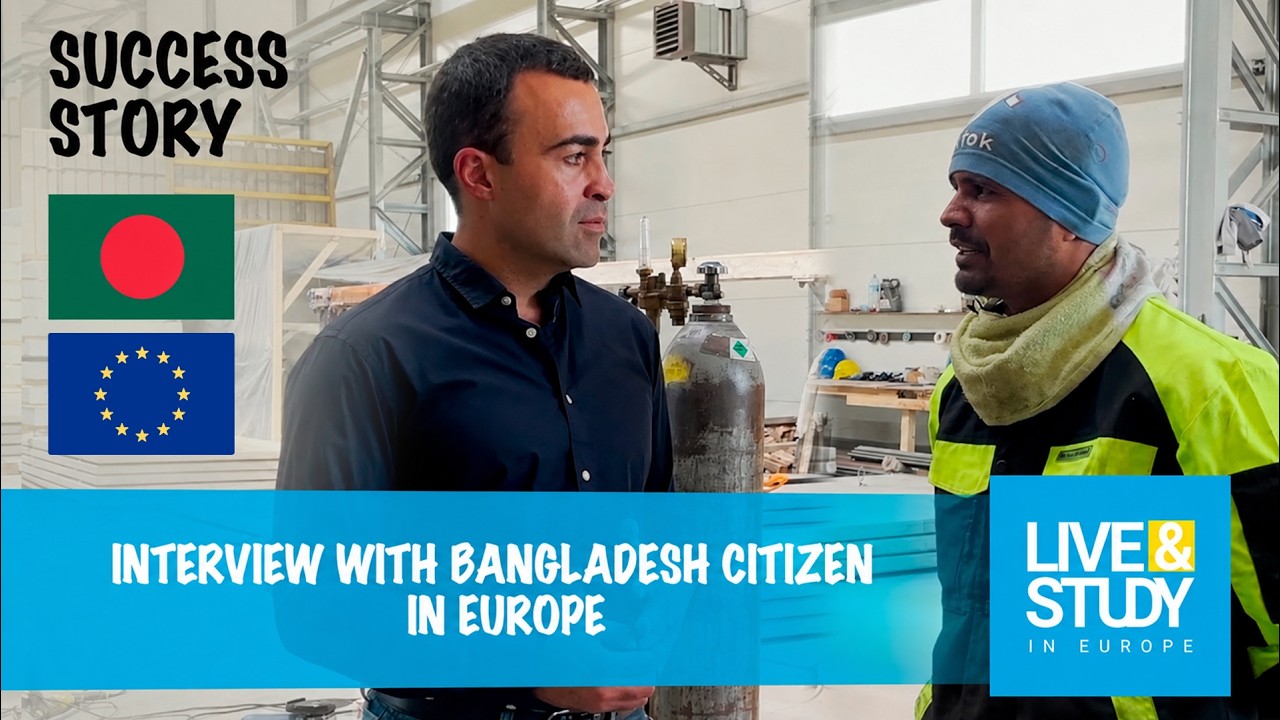 Interview with Bangladeshi in Poland / His Visa Process Story and Current Work Conditions