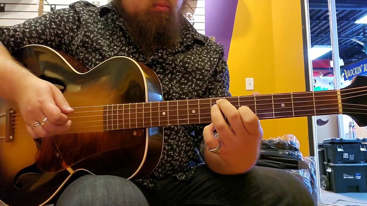 1944 Epiphone Zenith quick sound demo
