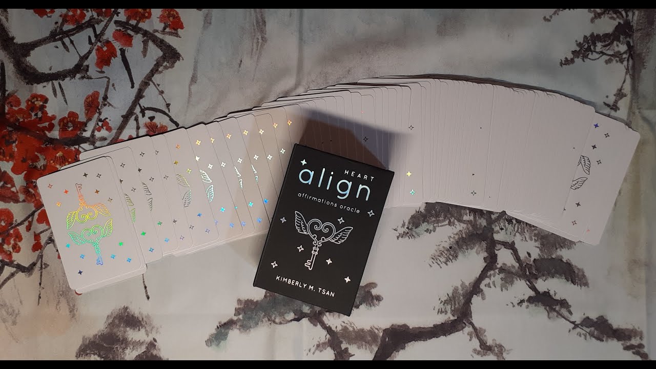 Heart Align Affirmations Oracle (2022) (Indie - KS) by Kimberly M.  Tsan Quick Flip Through