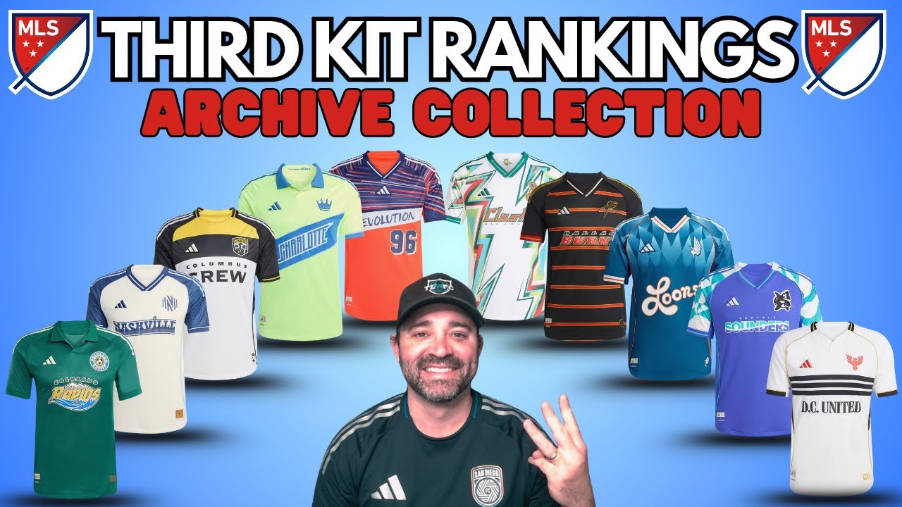Ranking EVERY 2025 MLS Third Shirt! (Archive Collection)