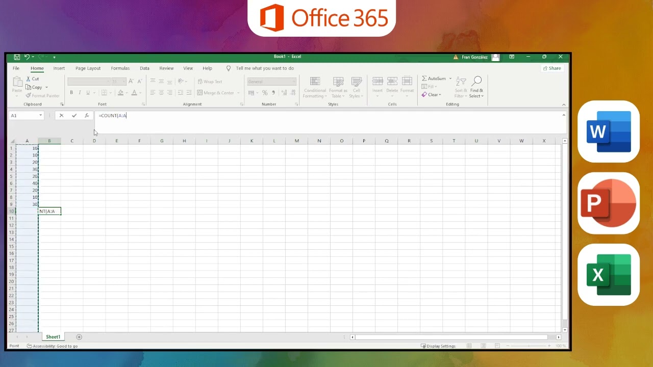 Comment compter des valeurs rapidement et facilement dans le didacticiel Excel Office