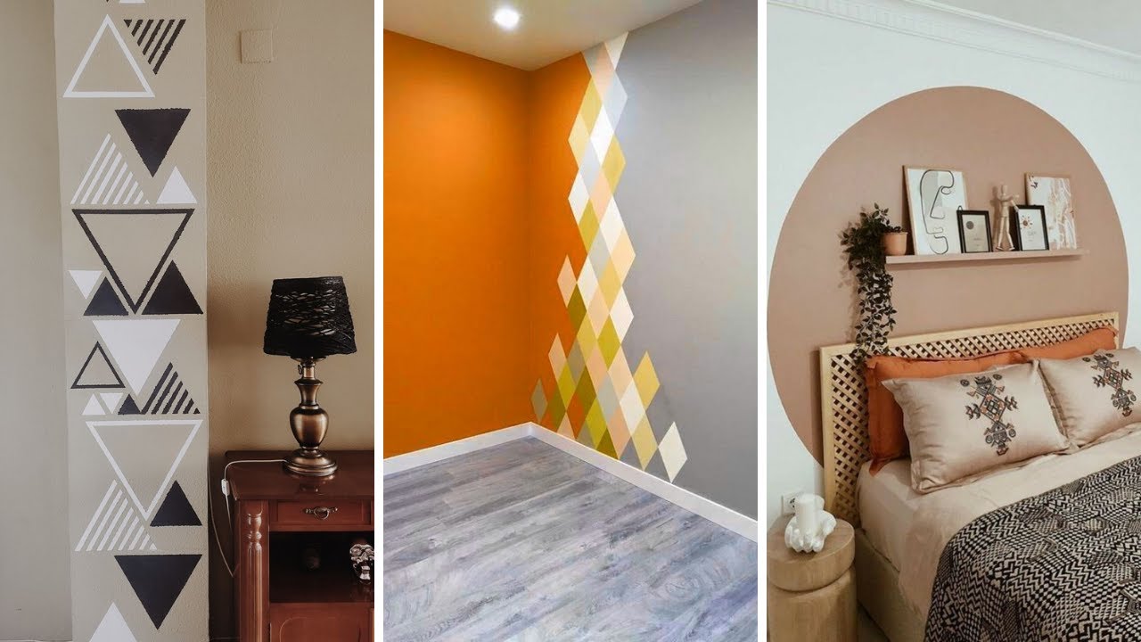 17 ideias lindas de pintura geometrica para você copiar - Só ideias legais