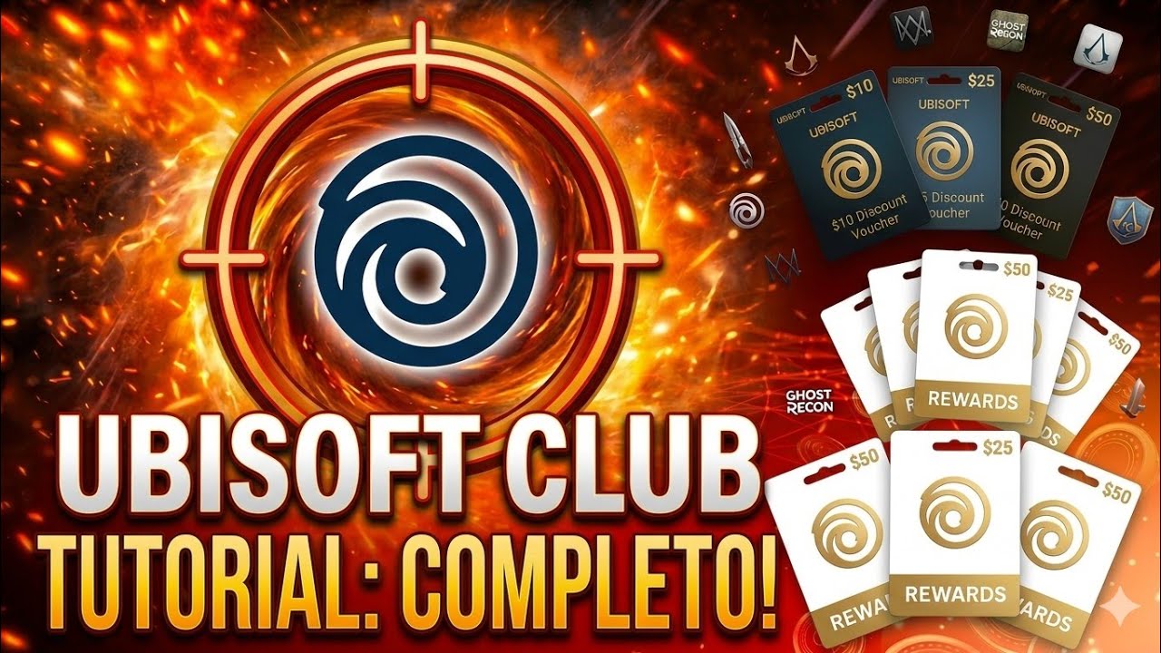 UBISOFT CLUB entenda a plataforma e ganhe muitos pr&ecirc;mios e  recompensas