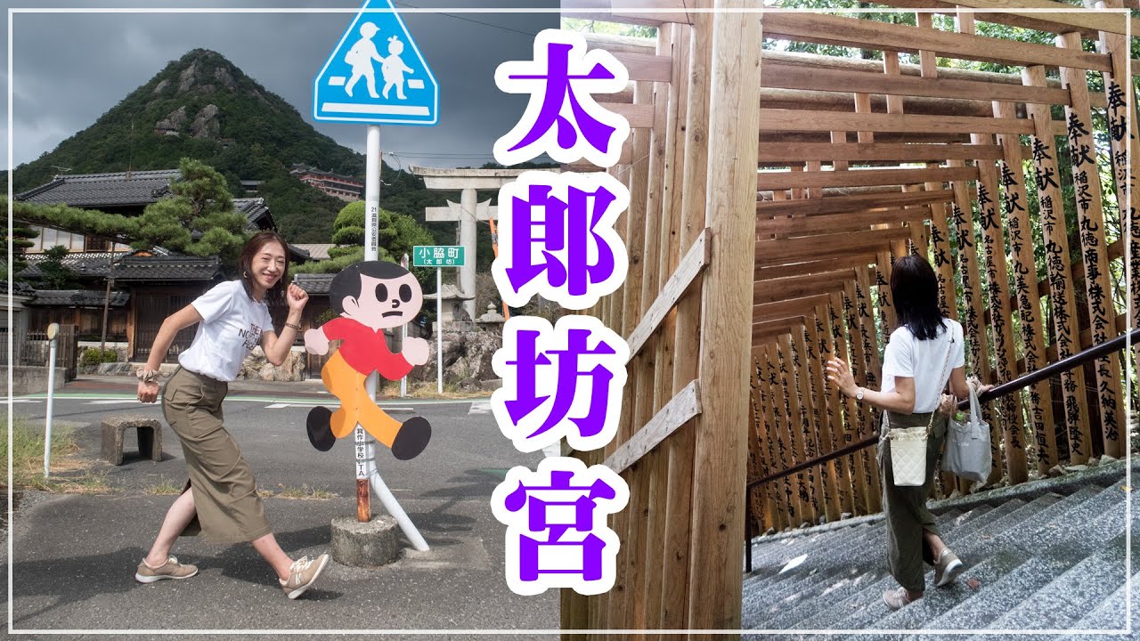 【4K】太郎坊宮－阿賀神社☆天狗の山を歩く【御神田】【夫婦岩】【飛び出し坊や】【滋賀県】