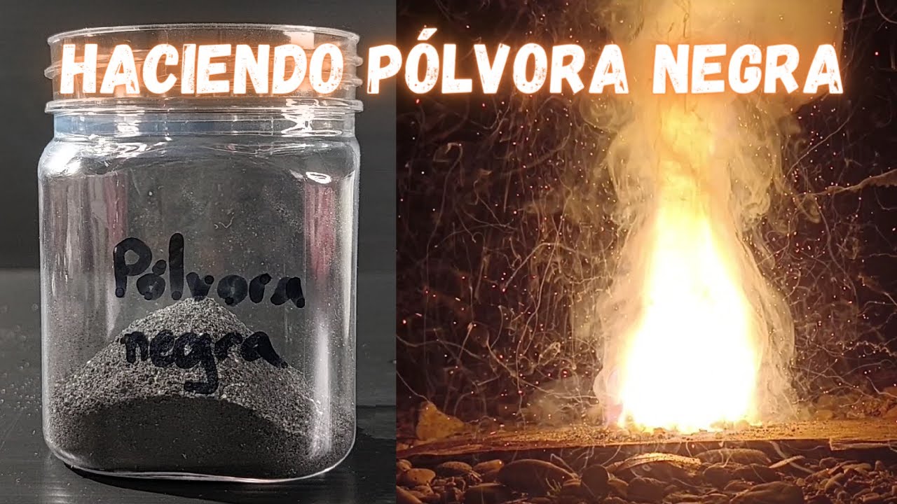 ✅C&oacute;mo hacer 🔥P&Oacute;LVORA NEGRA🧨| Receta y funcionamiento