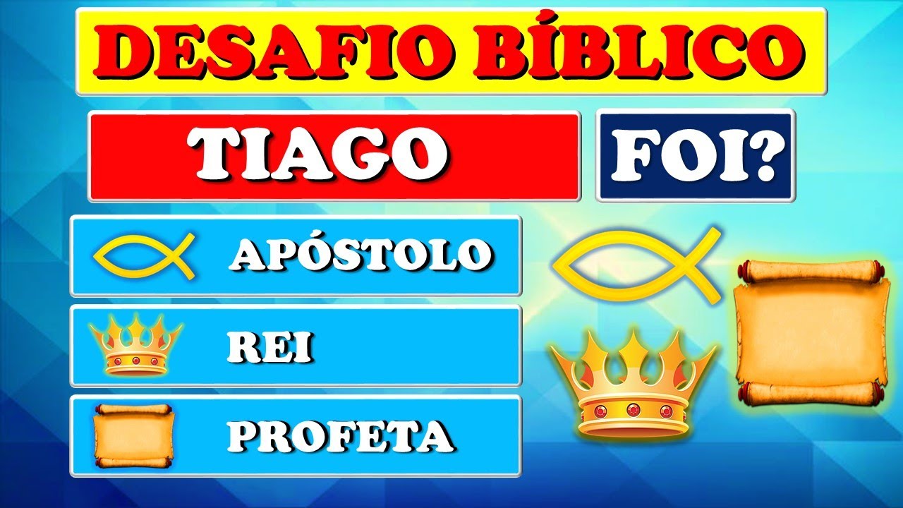 👑 Desafio Bíblico: APÓSTOLO, REI ou PROFETA? Você Sabe Responder? | JOGO BÍBLICO