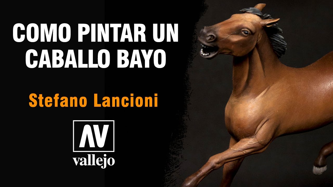 COMO PINTAR UN CABALLO BAYO por Stefano Lancioni 🐴🇪🇸