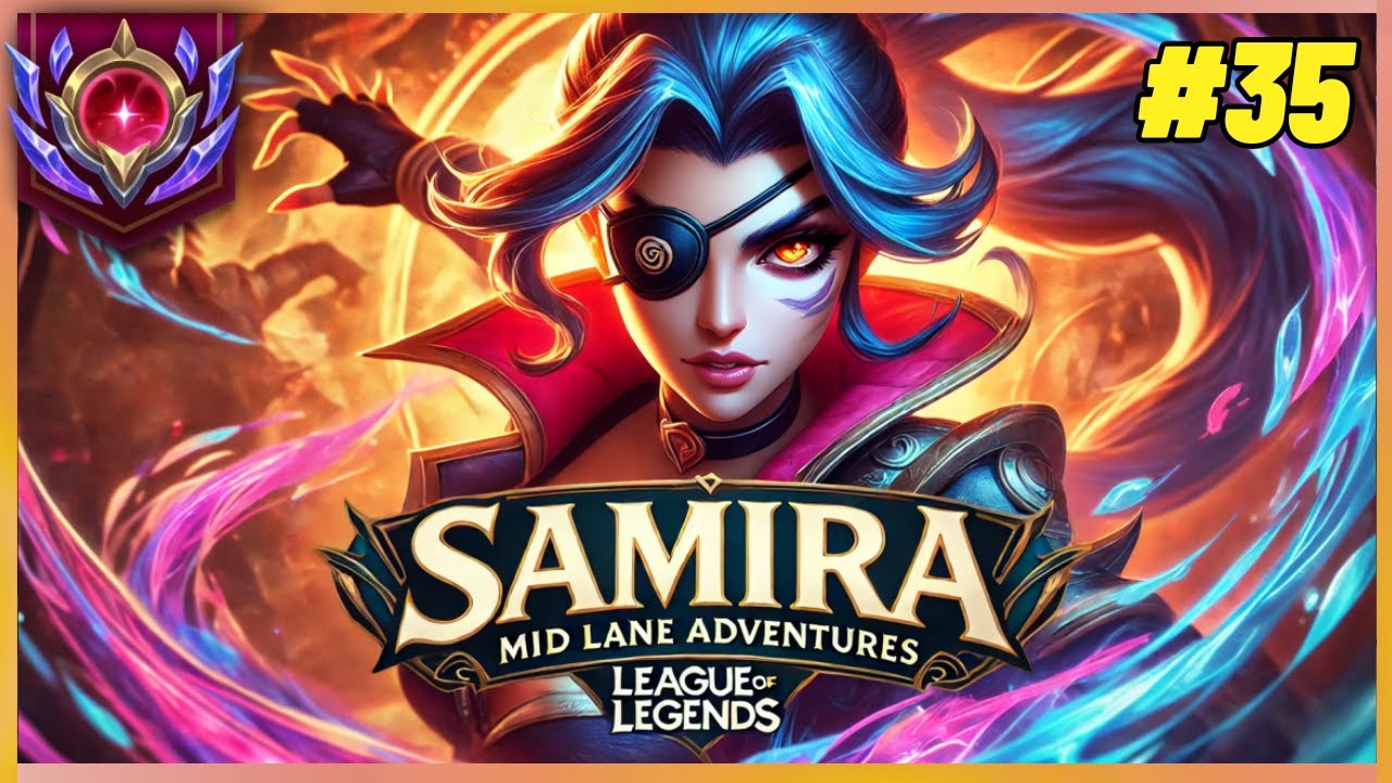 Samira Mid Lane Adventures #35 | 4v5 vs Vex Ranked – Samira Bug & Epic Comeback!