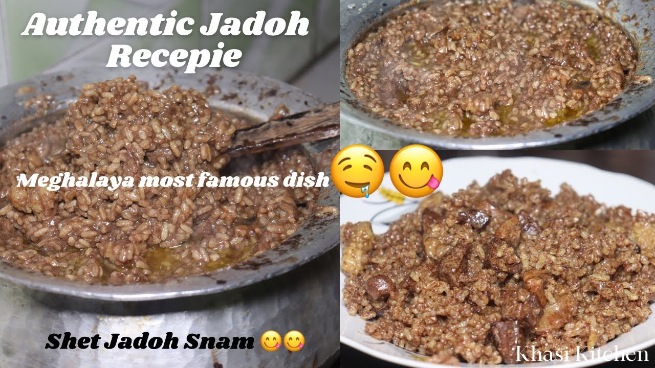 Shet Jadoh Snam | Authentic Jadoh Recipe | Meghalaya famous item 😋🤤🤤🤤| Khasi Kitchen