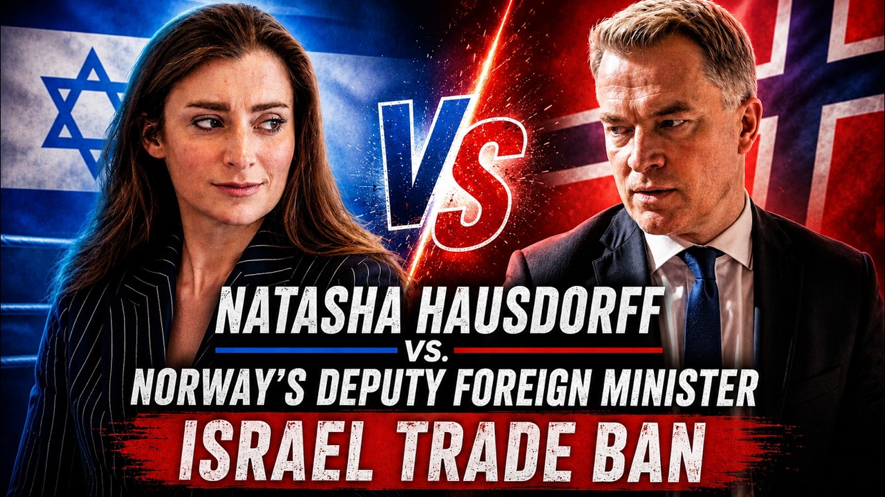Natasha Hausdorff vs. Norway's deputy Foreign Minister, Andreas Kravik &ndash; Debate on Israel Trade Ban