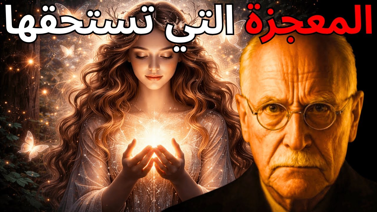 عندما يتعرّف الكون على طاقتك النادرة… تبدأ المعجزة — كارل يونغ