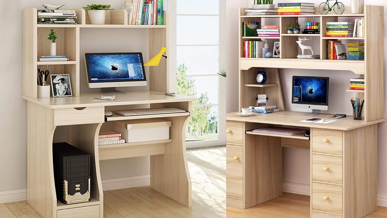 74 Wooden Study Table Designs/ Computer Table Designs