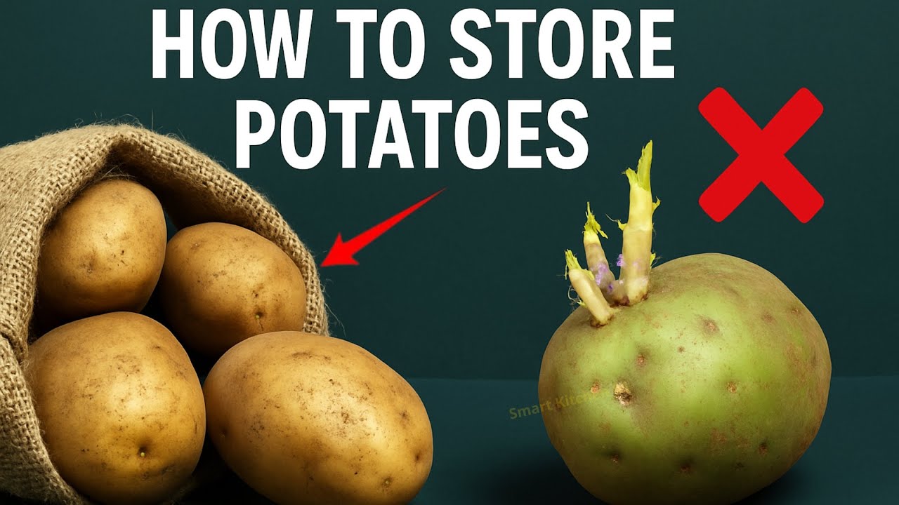 how to store potatoes fresh for a year without spoilage