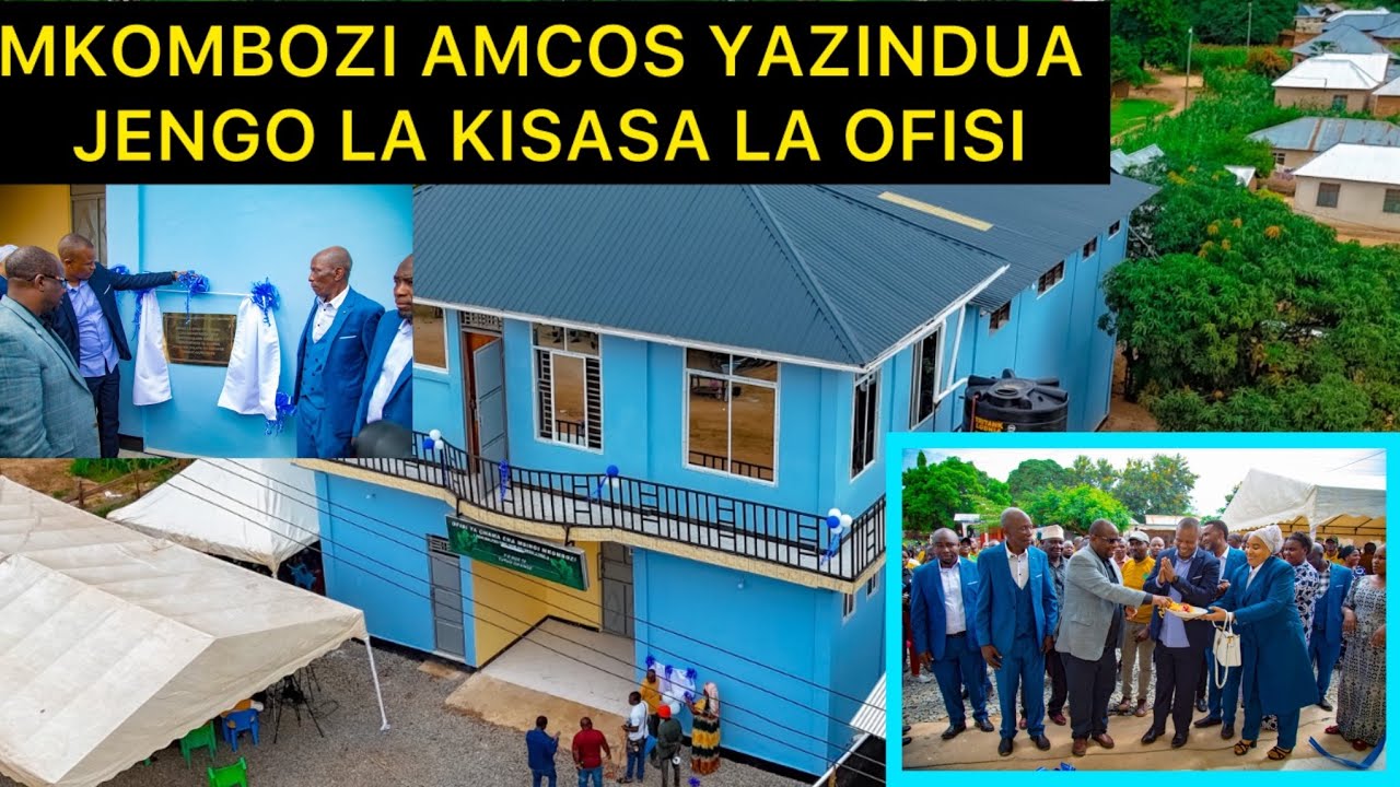 MKOMBOZI AMCOS YAZINDUA JENGO LA KISASA LA OFISI LENYE THAMANI YA ZAIDI YA SHILINGI MILIONI 165.