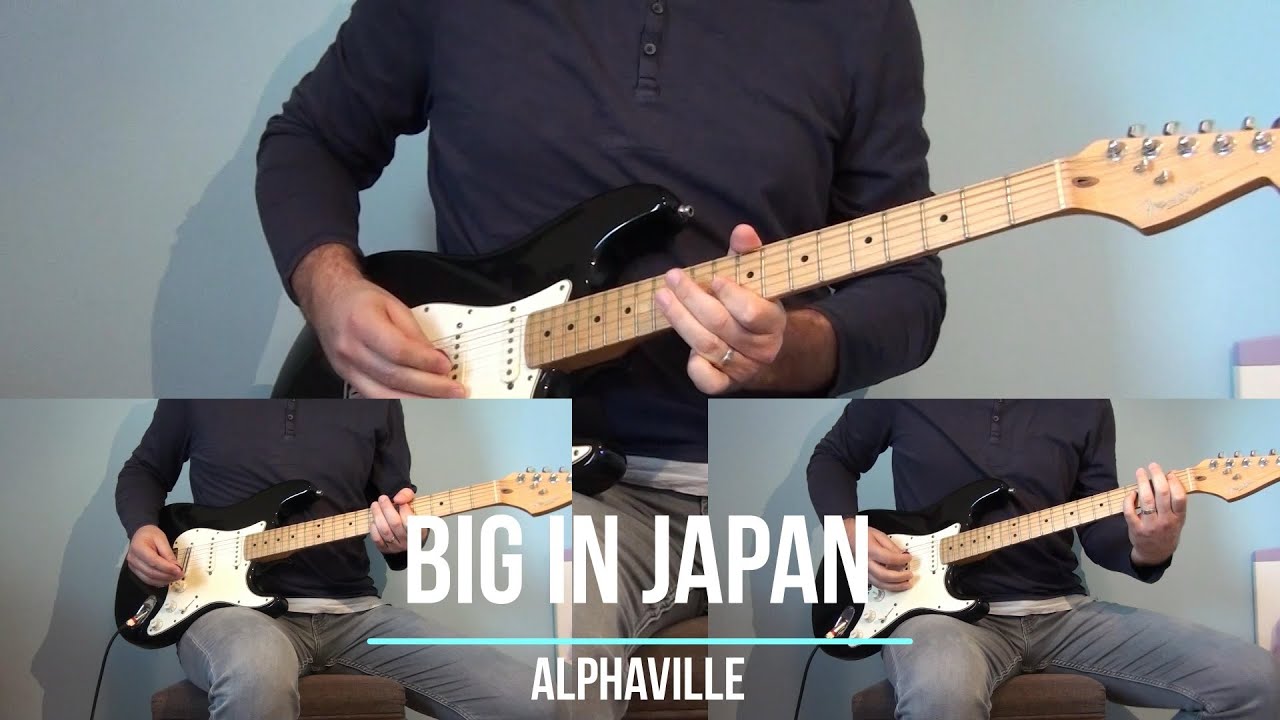 Big In Japan - Alphaville - Electric Guitar Cover